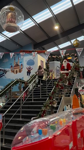 Here comes Santa Claus! 🎅🏻 join us on the 7th & 14th December for: ⏰ 2-hour festive sessions 🎁 Santa meet & greet free plush toy from his elves! 📸 Photo opportunities ❄️ Inflatable snow globe 🥞 Festive Breakfast Limited tickets remaining — book now! #funarena #christmas #christmasevents #fyp | Fun Arena