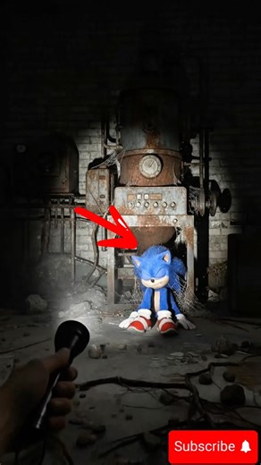 Ladybug Found SONIC and Friends on an Abandoned Old Factory 🔦 #sonic #ladybug
