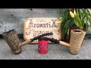 Missouri Meerschaum Freehand Corn Cob Pipe