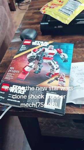 Construyendo el Mech Shock Trooper de Star Wars 75448