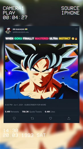 GOKU MASTERED ULTRA INSTINCT THIS FORM IS UNSTOPPABLE 🔥💪 #dragonball #goku #shorts