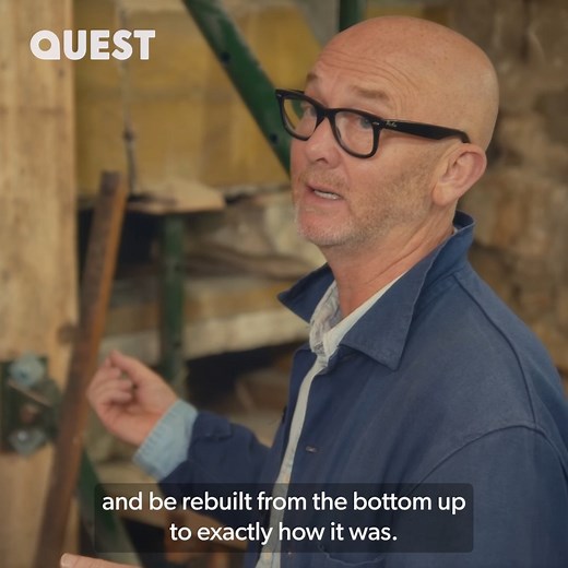 Salvage Hunters Drew Pritchard sells much of his business to pursue a lifelong dream, buying and restoring an 18th-century Grade I listed Georgian townhouse 🤩 #SalvageHuntersGeorgianHouseRestoration | Quest