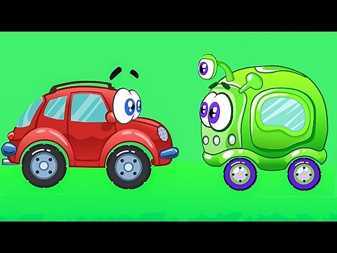 Wheely 8 - Aliens. Complete Walkthrough. All Levels, All Stars, All Items