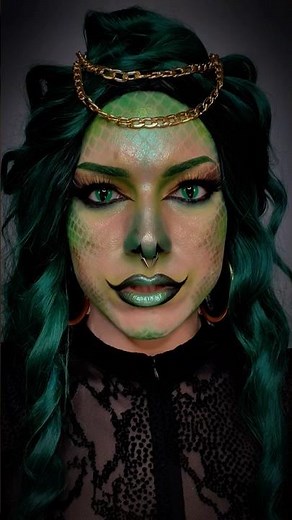 Medusa Makeup #medusa #diy #makeup #tutorial #sfx #sfxmakeup #beauty #halloweencostume #costume #art