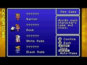 Let's Play Final Fantasy 1 (GBA) - Ep.1: The Remake of The Beginning