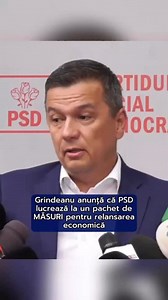PSD este de acord cu eliminarea privilegiilor, însă cere lansarea unui program de relansare economică, care nu înseamnă efort bugetar, afirmă liderul interimar al PSD, Sorin Grindeanu, după ședința conducerii partidului. #soringrindeanu #psd #economie #stirilezilei #gandul | Gandul
