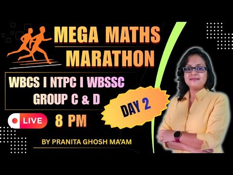 MEGA MATHS MARATHON LIVE (3+ Hours) | Short Tricks | WBCS Executive | Group C & D | NTPC