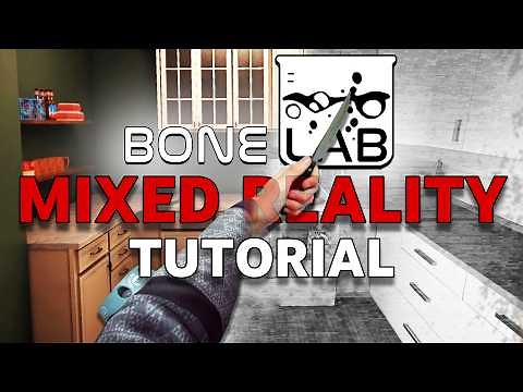 How to Play Bonelab in MIXED REALITY
