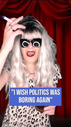 Political Parody, Funny Song, I Wish Politics Was Boring Again #short