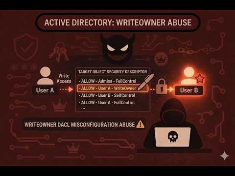 DACL Attacks: Abusing WriteOwner for Privilege Escalation