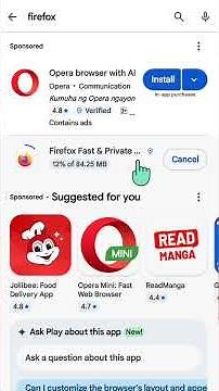 How To Download and Install Firefox on Android #firefox #firefoxbrowser #tutorial