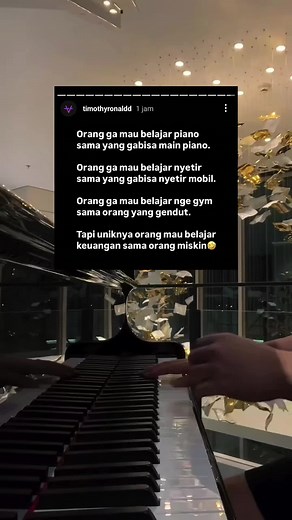 quote maestro kita hari ini 😁 #timothyronald