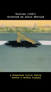 15K views · 197 reactions | Turtles (1987, 10min) Streaming for Family Members on Eternal.tv & Apps in North America. https://eternal.tv/programs/turtles Directed by Ansis Bērziņš & Presented with the Latvian State Archive & Authors Society. A peaceful turtle family lives in a swamp that is suddenly invaded by land‑reclamation machinery. | Eternal Family | Facebook