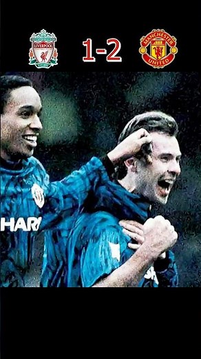 Liverpool 1 - 2 Manchester United Premier League 1992/1993 Classic Match #manchesterunited
