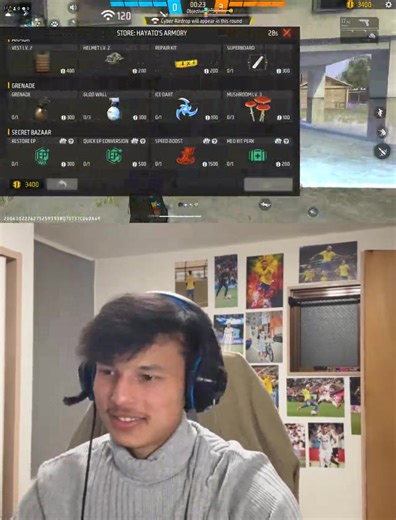 Hakar my game 😡🥺#garena #2R