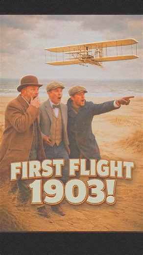 ✈️ | First Ever Flight in 1903!” #trending #shorts #aeroplane #airplane #1903 #wrightbrothers #yt