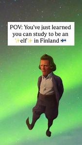 ‪Is this your dream job?🤩 Let me know in the comments! ⬇️ ‬ ‪You can now study to become an elf at the vocational school Lappia in Tornio 🙌🏻💚‬ Finland’s best-kept secrets? I spill them🤭 Follow @her_finland for daily bites of Finnish life, language & love💗🇫🇮 #finland #finnish #finnishmoments #discoverfinland #visitfinland #thebestoffinland | Her Finland