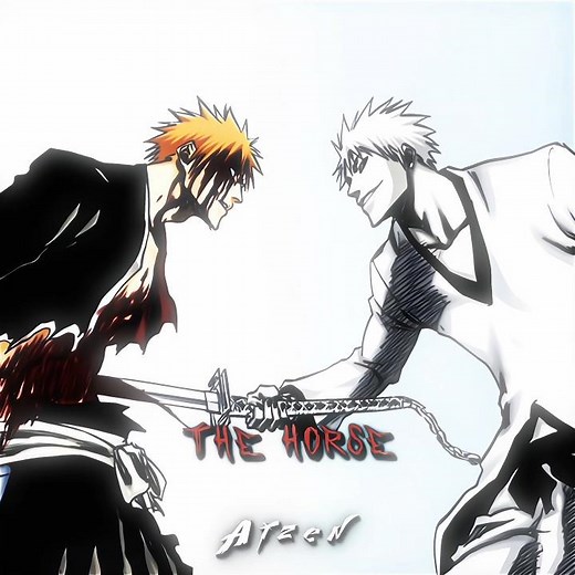 The King 👑 And His Horse 🐎🗿🗿❗❗|| [Ichigo] [Zangetsu] || [BLEACH] || [Manga Edit 4k] || #manga #edit