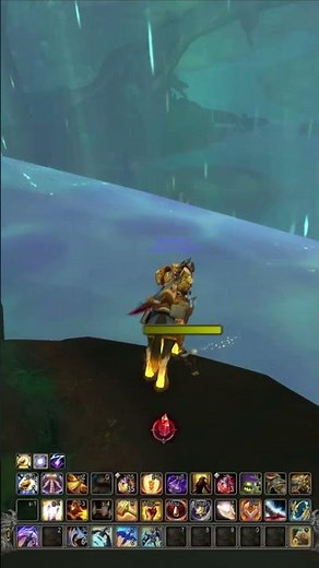 Behind the waterfall wow quest cave entrance #worldofwarcraft #midnight #housing