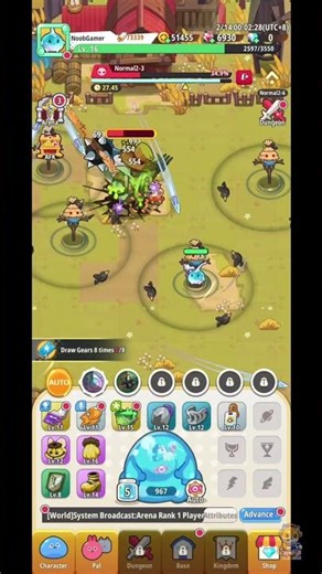 Pew Pew Slime - Idle RPG: 2-3