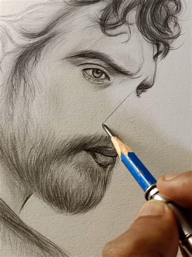 Easy 😶💯nose drawing trick #art #drawing #pencildrawing | Abhishek Art