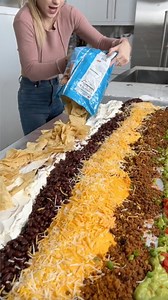 12K views · 311 reactions | Nacho trick great for parties I create a nacho table by adding layers of toppings for nachos all onto my counter! Using tin foil, this makes for an easy clean up. This original video was produced by The Alexa Show, Rick Lax Productions, and Allie Sparks. | The Alexa Show | Facebook