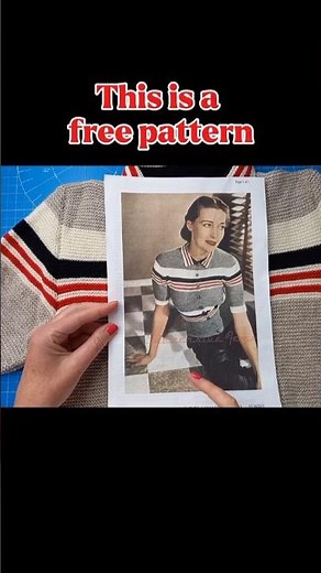 1940s knitting pattern | Button band ribbon | Knitting Inspiration | Knitting shorts