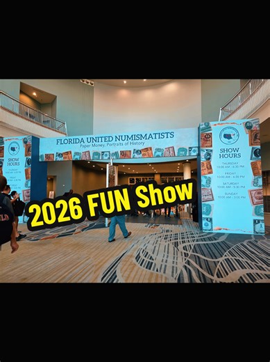 21st Florida FUN Show! If you are not learning about currency what are you doing with your life! #Coinhunter #moneysavingtips #tiktoklearningcampaign #learnontiktok