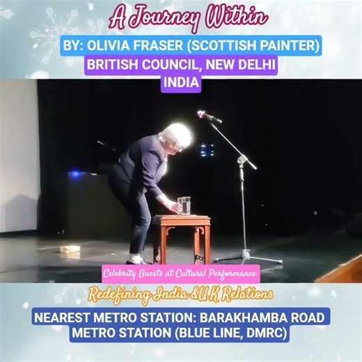 A JOURNEY WITHIN: OLIVIA FRASER, BRITISH COUNCIL,NEW DELHI#india#uk#dmrc #ienergizer#britishcouncil