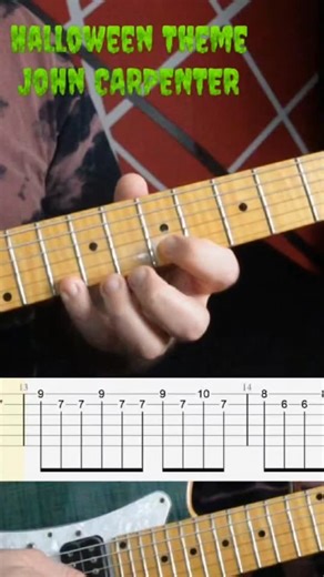 #Tutorial Halloween Theme - John Carpenter #guitartutorial #guitarcover #electricguitar #learnmontiktok #guitarlesson #guitartok #skullstrings #fyp #popularsong #HalloweenTheme #JohnCarpenter #metalguitar #metalriff #rocksong #riffguitar #riffrock | Tony GALDI