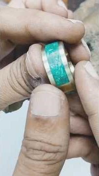 This Blue Stone Turned Into a Stunning Ring… You Won’t Believe the Process!💍