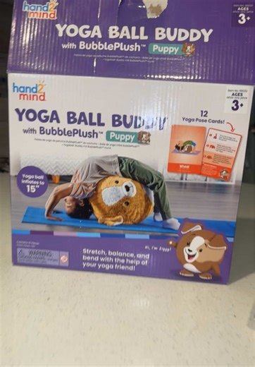 Yoga ball for kids 🥰 #yogabuddy #yogaballbuddy #kidsyogaball