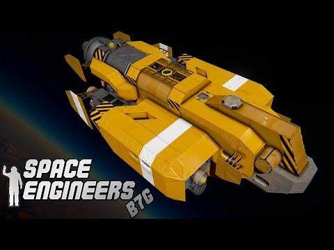 Space Engineers ship showcase - Industrial Dropship
