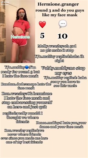 Last part of the dance battle #hermione #yn #harrypottertiktoks #malfoy #stories #fyp #hogwarts