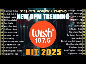 Best OPM Tagalog Love Songs With Lyrics🎶New OPM Trending 2025 Playlist▶️ Mundo, Secret Love Song,...