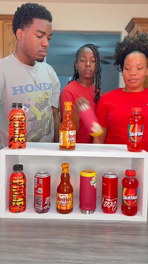 Red Bottle Game #fyp #viral #foryou #challenge #usa | The Laugh Challenge