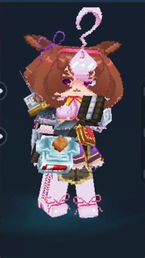 Meisho Doto Hytale Custom Skin Mod. You like it? #hytale #umamusume #meishodoto #fanart #blockbench