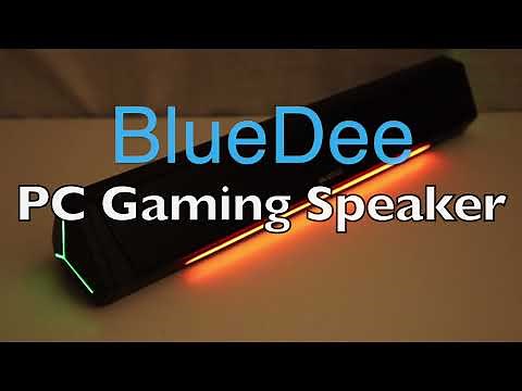 Bluedee PC Gaming Soundbar Unboxing, Demo & Review