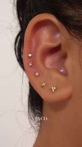 117K views · 105 reactions | The cutest dainty piercing jewelry in town, perfect for all your lobe and cartilage piercings. It's made to be worn every day. | Jcojewellery | Facebook