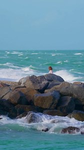 When Miami has waved people get happy (and crazy🤪!). Filmed yesterday at the Haulover Inlet in Miami, Florida. | Joseph Levy