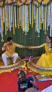 Sara and krish Steal the Spotlight as They Groove Together at Their Haldi Ceremony #sarakhan #krishpathak #tellymasala #haldiceremony #dancing #preweddingrituals | Telly Masala