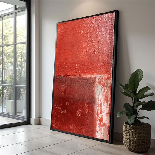 Mark Rothko Style Canvas Wall Art, Modern Minimalist Painting - Etsy UK
