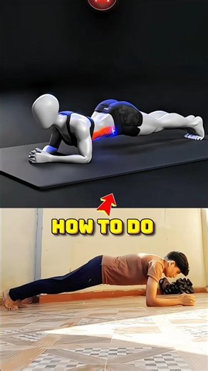 “You’re Doing PLANK Wrong 😱 | Fix in 10 Sec 🔥 #Shorts #Fitness”