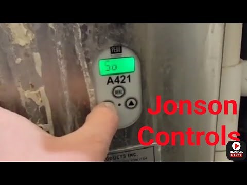 Johnson Controls Penn A421 - How View and Change Settings