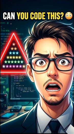 Most Beginners Fail This Pyramid Pattern 😳