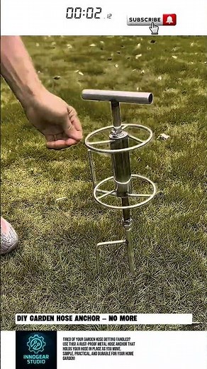 DIY Garden Hose Anchor – No More Tangled Hoses!