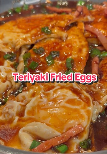 Delicious Teriyaki Fried Eggs Recipe for Breakfast