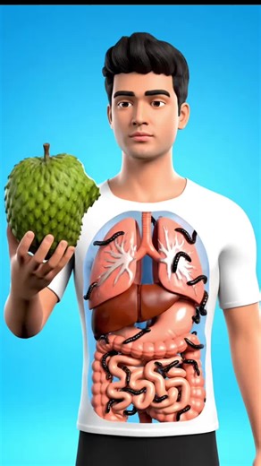 The Amazing Journey of Soursop Inside your Body | 3d Animated Content #creatorsearchinsights #health #anatomy #fyp #soursop