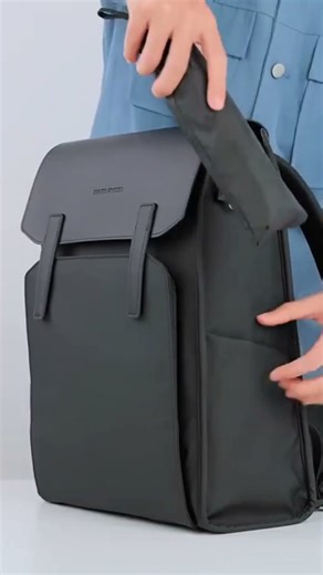 Black Leather Backpack On Aliexpress | Top 1 Expandable Backpacks *Alibaba #shopping #zone #2025