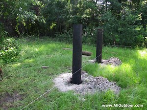 Telephone Poles for Fence Post - AllOutdoor.com